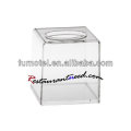 P125 High Quality 130mm PC Square Portable Tissue Dispenser